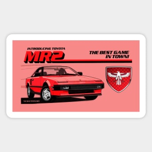 TOYOTA MR2 - advert Magnet